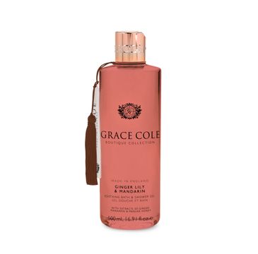 Grace Cole Boutique Bath & Shower Gel żel do kąpieli i pod prysznic Ginger Lily & Mandarin 500ml