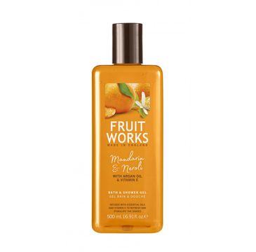 Grace Cole Fruit Works Bath & Shower Gel żel pod prysznic Mandarin & Neroli 500ml