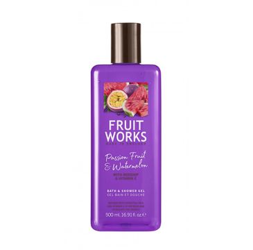 Grace Cole Fruit Works Bath & Shower Gel żel pod prysznic Passion Fruit & Watermelon 500ml