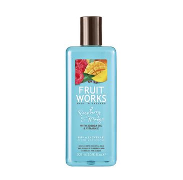 Grace Cole Fruit Works Bath & Shower Gel żel pod prysznic Raspberry & Mango 500ml