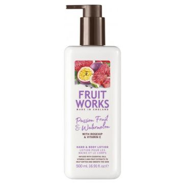 Grace Cole Fruit Works Hand & Body Lotion balsam do rąk i ciała Passion Fruit & Watermelon 500ml