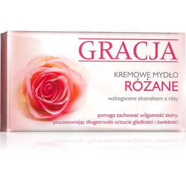 Gracja mydełko w kostce do każdego typu skóry różane 100 g