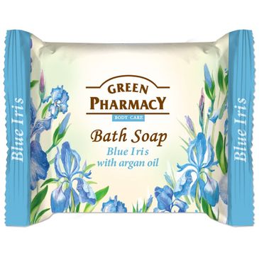 Green Pharmacy Body Care mydło do każdego typu skóry w kostce Blue Iris (100 g)