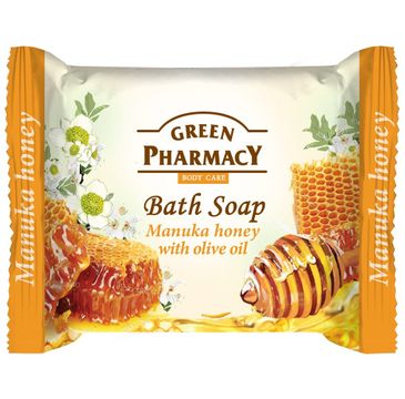 Green Pharmacy Body Care mydło do każdego typu skóry w kostce Manuka Honey (100 g)