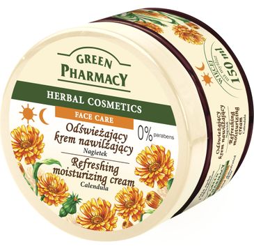 Green Pharmacy Herbal Cosmetics krem do twarzy odświeżający z nagietkiem (150 ml)
