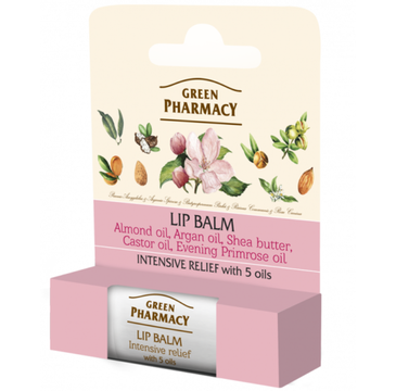 Green Pharmacy Lip Balm balsam do ust Intensive Relief