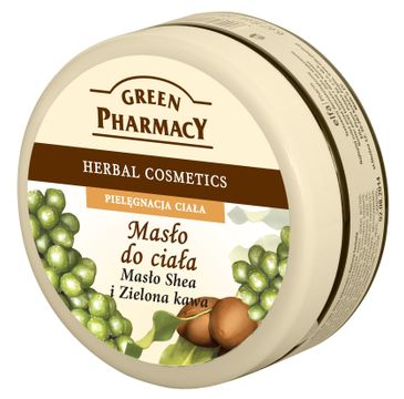 Green Pharmacy masło do ciała masło shea i zielona kawa (200 ml)