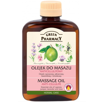 Green Pharmacy olejek do masażu antycellulitowy (200 ml)