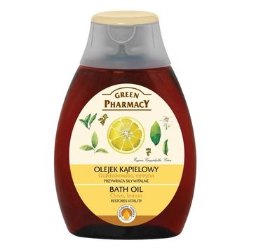 Green Pharmacy olejek kąpielowy goździkowiec cytryna (250 ml)