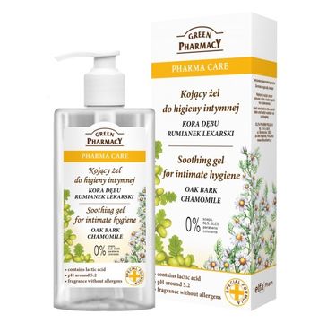 Green Pharmacy Pharma Care kora dębu-rumianek lekarski żel do higieny intymnej (300 ml)