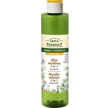 Green Pharmacy Płyn micelarny do twarzy 3w1 z ekstraktem z rumianku (250 ml)