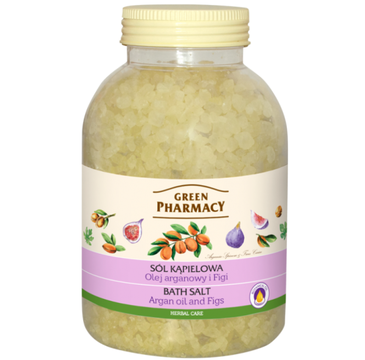 Green Pharmacy sól kąpielowa olej arganowy i figi (1300 g)