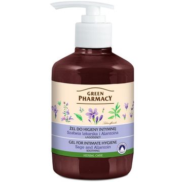 Green Pharmacy szałwia mydło do higieny intymnej łagodzące (370 ml)