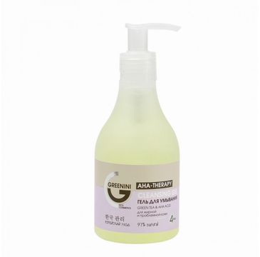 Greenini AHA Therapy Cleansing Gel żel do mycia twarzy demakijaż (235 ml)
