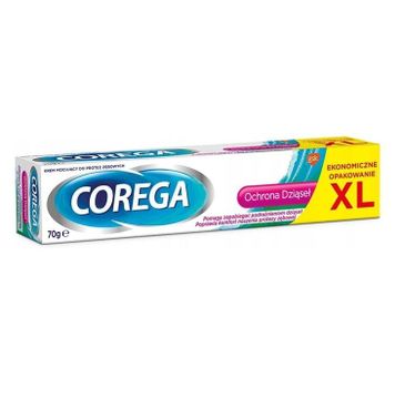 Corega – Krem mocujący do protez zębowych ochrona dziąseł (70 g)