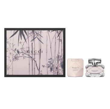 Gucci Bamboo zestaw woda perfumowana spray 50ml + balsam do ciała 100ml