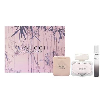 Gucci Bamboo zestaw woda perfumowana spray 75ml + balsam do ciała 100ml + miniatura wody perfumowanej 7,4ml