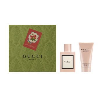 Gucci Bloom zestaw woda perfumowana spray 50ml + balsam do ciała 50ml