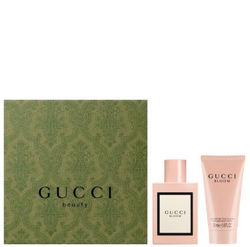 Gucci Bloom zestaw woda perfumowana spray 50ml + balsam do ciała 50ml