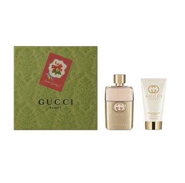 Gucci Guilty Pour Femme zestaw woda perfumowana spray 50ml + balsam do ciała 50ml