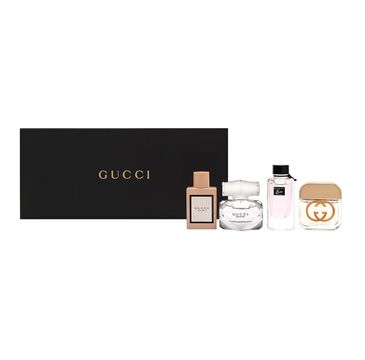 Gucci Zestaw Bamboo woda perfumowana 5ml + Gorgeous Gardenia woda toaletowa  5ml + Guilty woda toaletowa 5ml + Bloom woda perfumowana 5ml (1 szt.)