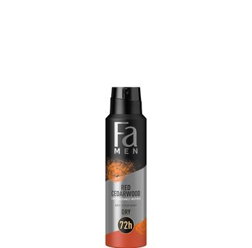Fa Men dezodorant w sprayu 72h - Red Cedarwood (150 ml)