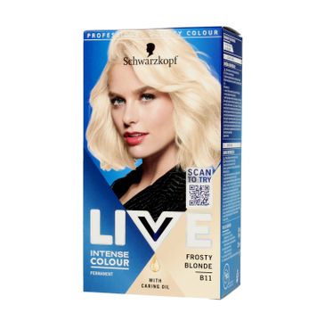 Schwarzkopf Live krem koloryzujący 2w1 nr B11 Frosty Blonde (1 op.)