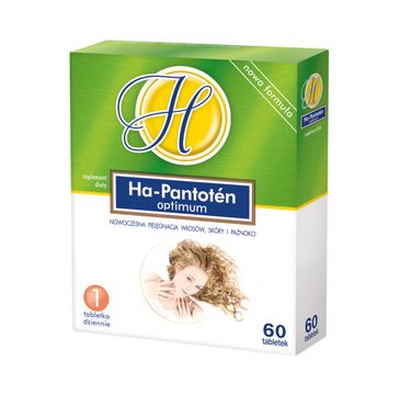 Ha-Pantoten Optimum włosy skóra i paznokcie suplement diety (60 tabletek)