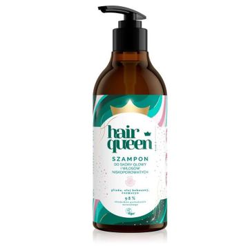 Hair Queen Szampon do skóry głowy i włosów niskoporowatych (400 ml)