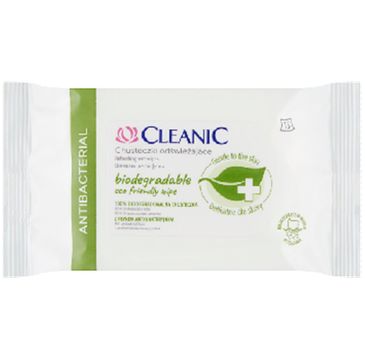 Cleanic – Chusteczki Eco Antibacterial (15 szt.)