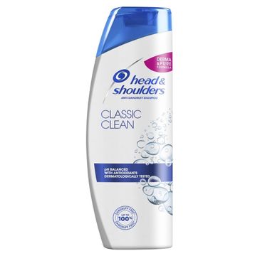 Head&Shoulders Anti-Dandruff Shampoo & Conditioner 2in1 szampon przeciwłupieżowy z odżywką Classic Clean 360ml