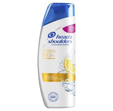 Head&Shoulders Anti-Dandruff Shampoo szampon przeciwłupieżowy Citrus Fresh 360ml