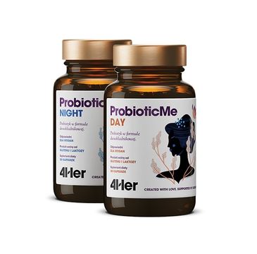 HealthLabs – 4HER ProbioticMe Day+Night priobiotyk w formule dwuskładnikowej suplement diety (60 kapsułek)