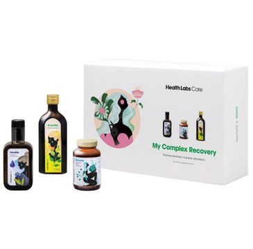 HealthLabs My Complex Recovery zestaw suplementów diety HealMe (250 ml) + DetoxMe (90 kapsułek) + SmartMe (250 ml)