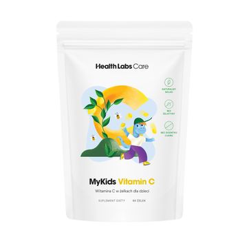HealthLabs MyKids Vitamin C wegańska witamina C w żelkach dla dzieci suplement diety 60 żelek