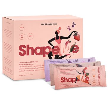 HealthLabs ShapeMe odżywczy koktajl białkowy dla aktywnych kobiet suplement diety Mix smaków 15 saszetek