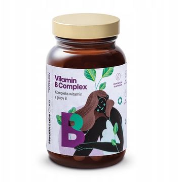 HealthLabs Vitamin B Complex kompleks witamin z grupy B (60 kapsułek)