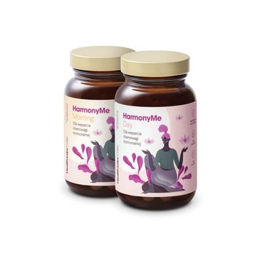 HealthLabs HarmonyMe suplement diety wspierający równowagę hormonalną HarmonyMe Morning (60 kapsułek) + HarmonyMe Day (60 kapsułek)