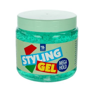 Hegron Styling Gel żel do modelowania włosów mega hold zielony 1000 ml