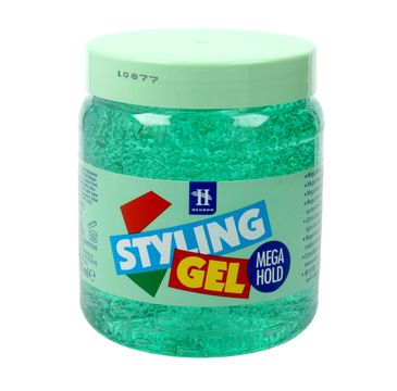 Hegron Styling żel do modelowania włosów mega hold zielony 500 ml