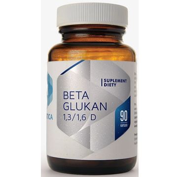 Hepatica Beta Glukan 1.3/1.6 D suplement diety 90 kapsułek