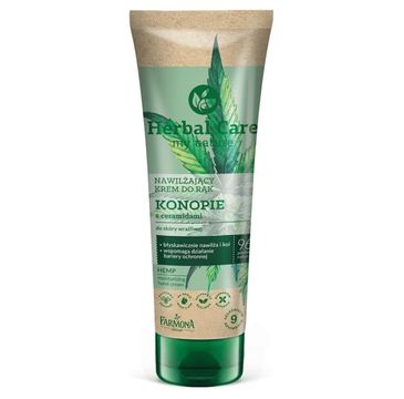 Herbal Care  Nawilżający Krem do rąk Konopie Z Ceramidami (100 ml)