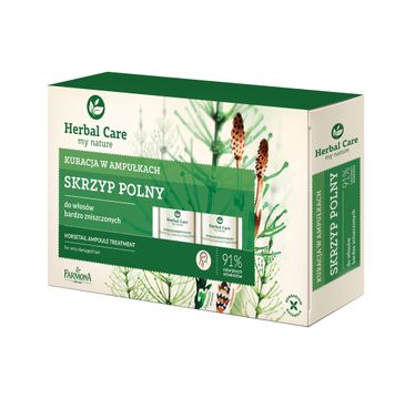 Herbal Care Skrzyp Polny kuracja w ampułkach przeciw wypadaniu włosów 1 op. (5 x 5 ml)