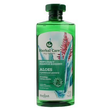 Herbal Care Szampon rodzinny nawilżający Aloes (500 ml)