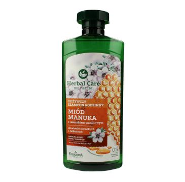 Herbal Care Szampon rodzinny odżywczy Miód Manuka (500 ml)