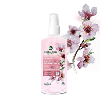 Herbal Care tonik nawilżający do twarzy Kwiat Migdałowca (200 ml)