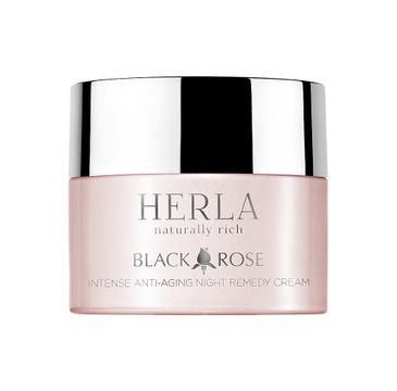 Herla Black Rose intensywnie odbudowujący krem przeciwstarzeniowy na noc (50 ml)