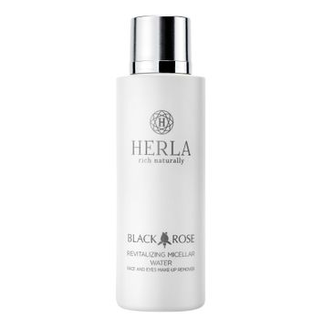 Herla Black Rose rewitalizujący płyn micelarny do demakijażu twarzy i oczu (200 ml)