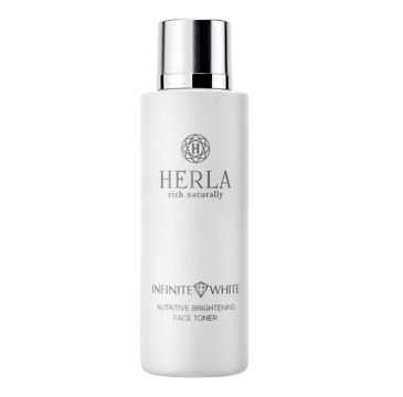 Herla Infinite White odżywczy tonik do twarzy rozjaśniający przebarwienia (200 ml)