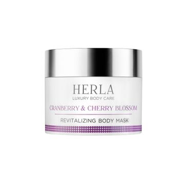 Herla Luxury Body Care odżywcza maska do ciała Żurawina & Kwiat Wiśni 200ml